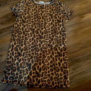 Cheetah dress!
